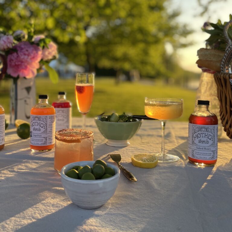 Drinking Vinegar Shrubs and Cocktail Mixers Trio | Wozz! Kitchen Creations